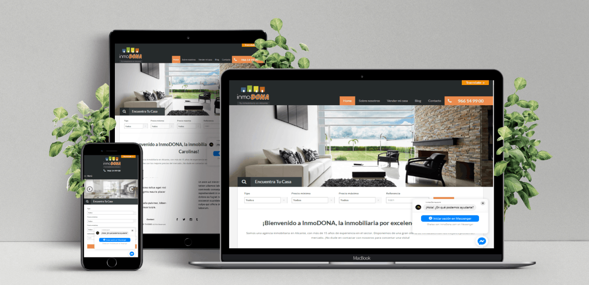 web inmobiliaria diseño web inmobiliaria